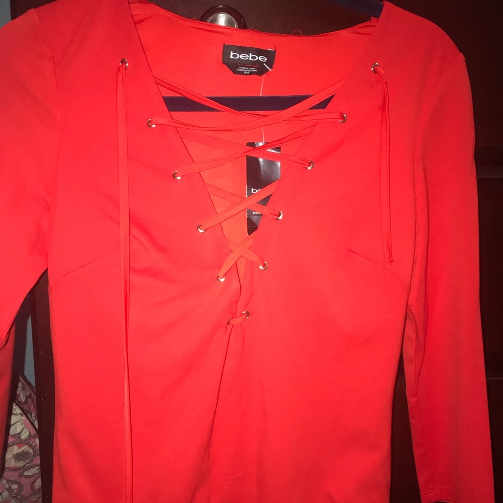 Red body suit